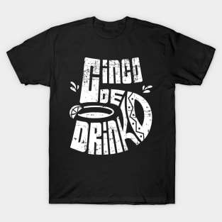 Cinco de Mayo Shirt Cinco De Drinko Funny Mexico Trip Party T-Shirt